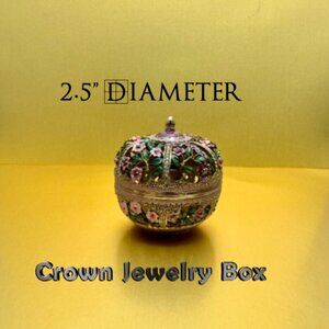 Windsor Crown Jewelry Floral Ball | Size 2.5"